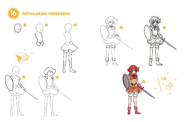 Produktbild: 300 Motive zeichnen - Manga