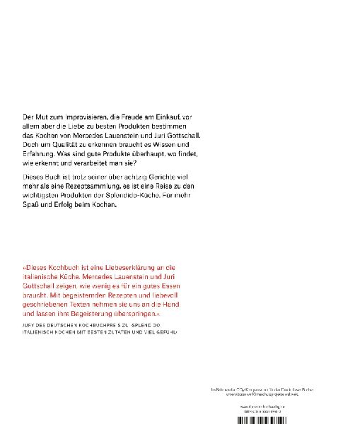 Produktbild: Splendido. Italienische Produktkunde und Rezepte