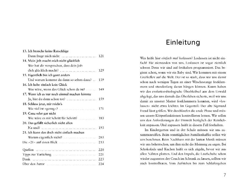 Produktbild: Warum nicht einfach mal loslassen?
