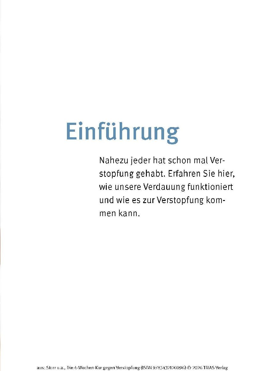 Produktbild: Die 4-Wochen-Kur gegen Verstopfung
