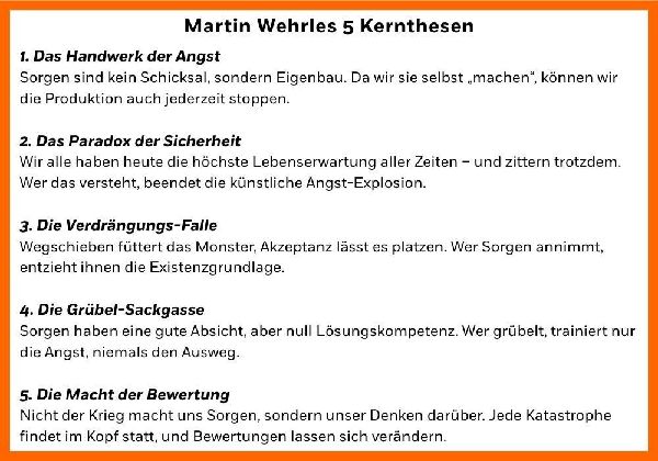 Produktbild: Wer wärst du ohne deine Sorgen?