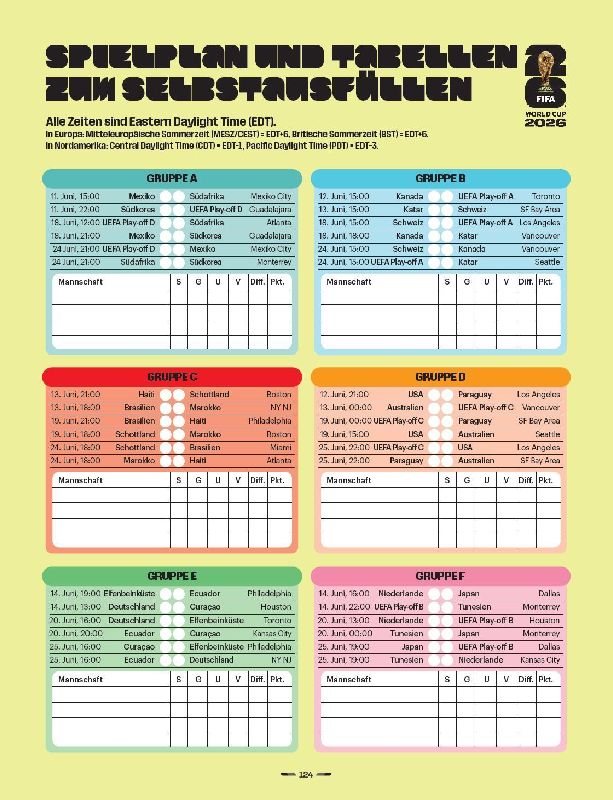 Produktbild: FIFA Fußball-Weltmeisterschaft 2026 - Das offizielle Buch