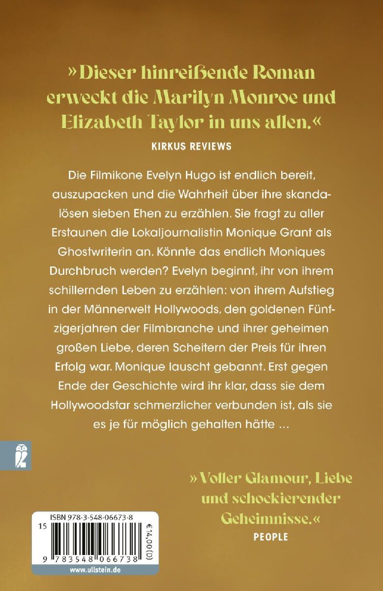 Produktbild: Die sieben Männer der Evelyn Hugo