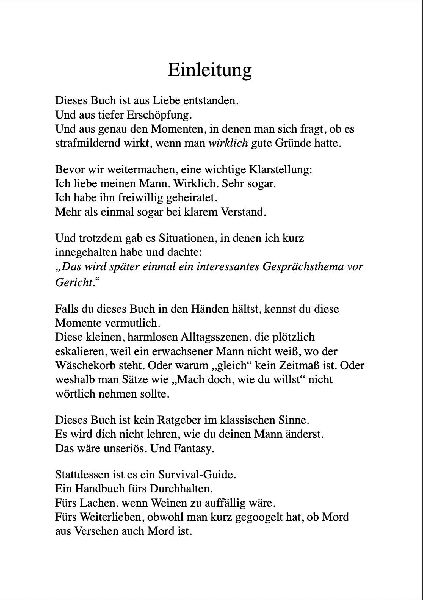 Produktbild: WIE MAN SEINEN EHEMANN NICHT UMBRINGT