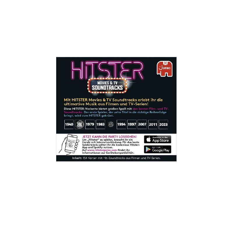 Produktbild: Hitster - Soundtracks (Erweiterung)