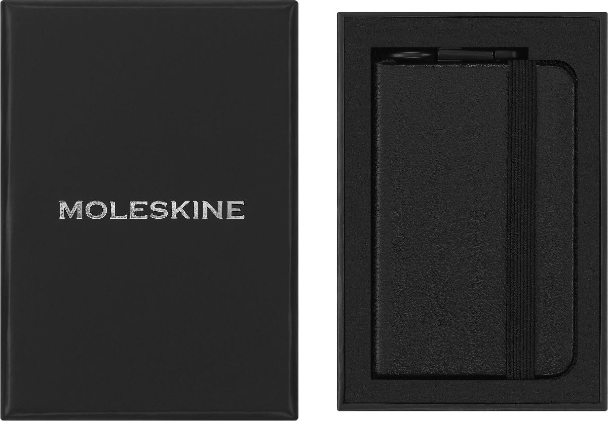 Produktbild: Moleskine The Mini - Notizbuch Charm Schwarz