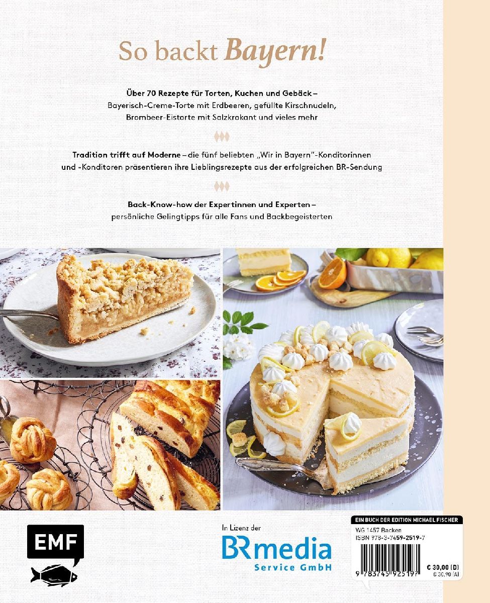 Produktbild: Wir in Bayern - Das Backbuch