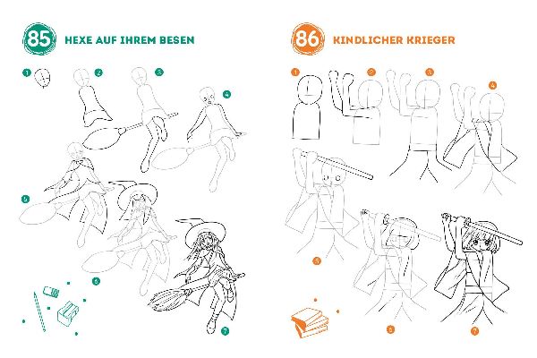 Produktbild: 300 Motive zeichnen - Manga