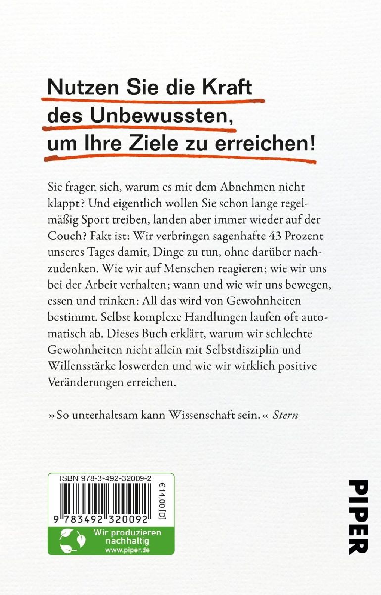 Produktbild: Good Habits, Bad Habits - Gewohnheiten für immer ändern