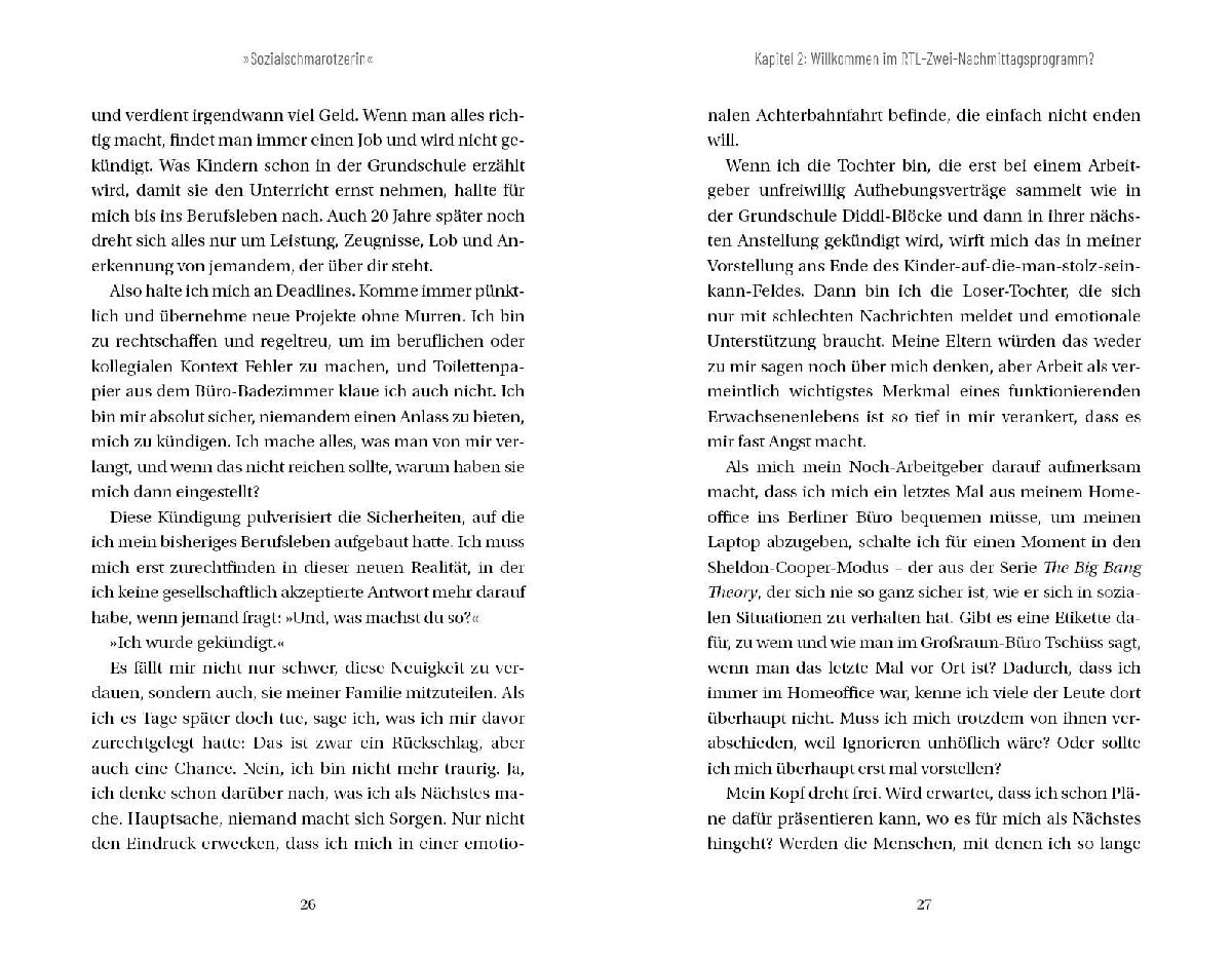 Produktbild: 'Sozialschmarotzerin'