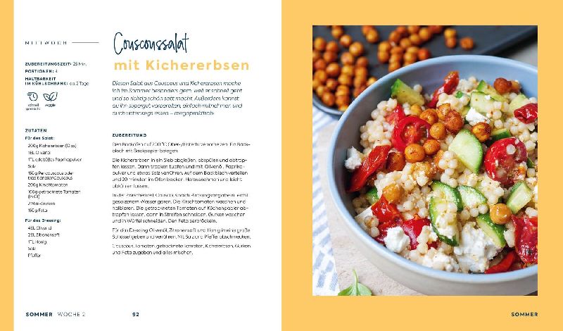 Produktbild: Stressfrei kochen mit Wochenplänen