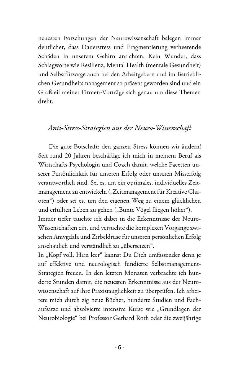 Produktbild: Kopf voll, Hirn leer