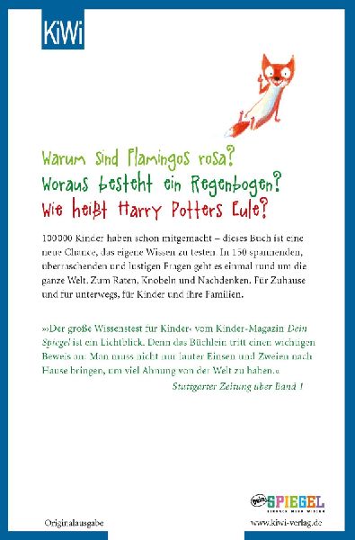 Produktbild: Der neue große Wissenstest für Kinder