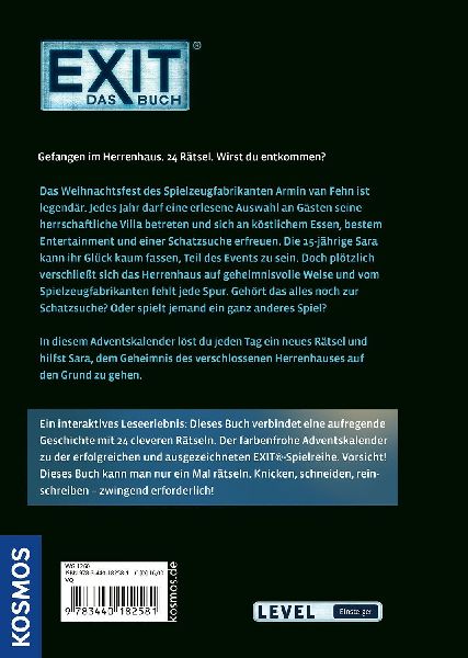 Produktbild: EXIT® - Das Buch: Der Adventskalender