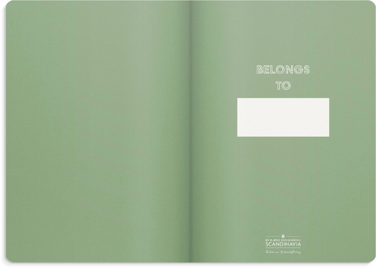 Produktbild: Burde Notizbuch Deluxe A5 grün