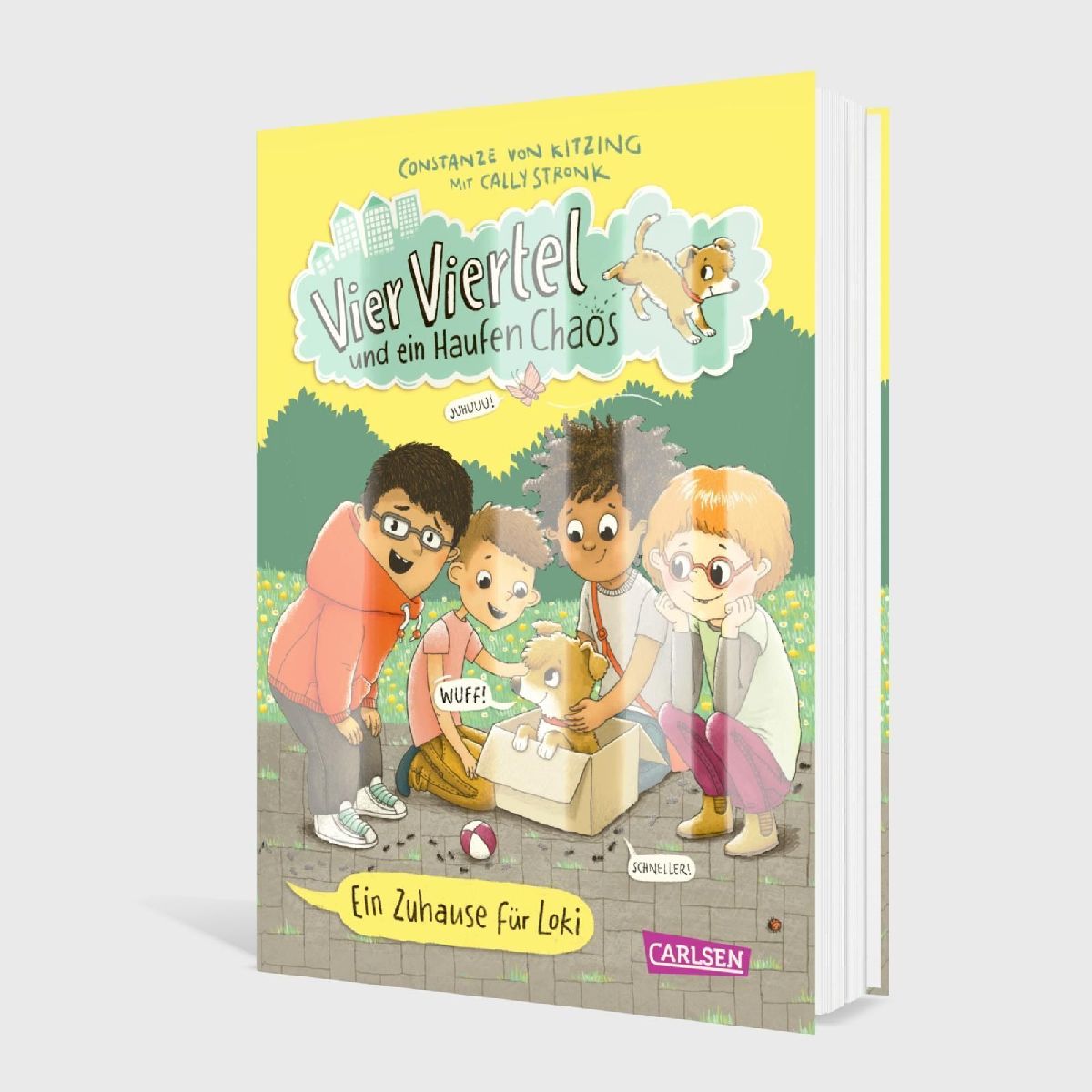 Produktbild: Vier Viertel und ein Haufen Chaos 1: Ein Zuhause für Loki