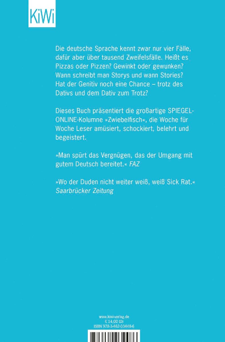 Produktbild: Der Dativ ist dem Genitiv sein Tod