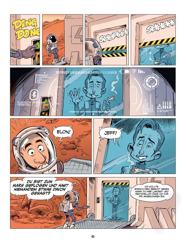 Produktbild: Elon & Jeff on Mars