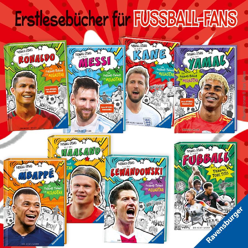 Produktbild: Fußball-Stars - Alles über Kane. Vom Fußball-Talent zum Megastar