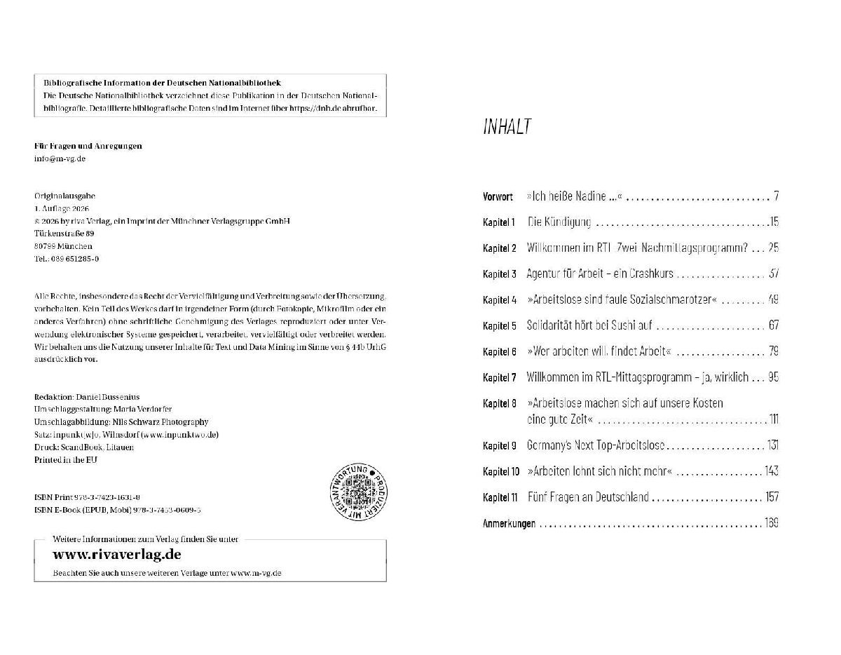 Produktbild: 'Sozialschmarotzerin'