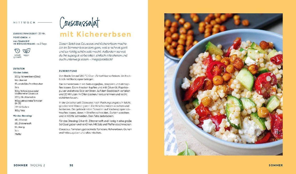 Produktbild: Stressfrei kochen mit Wochenplänen
