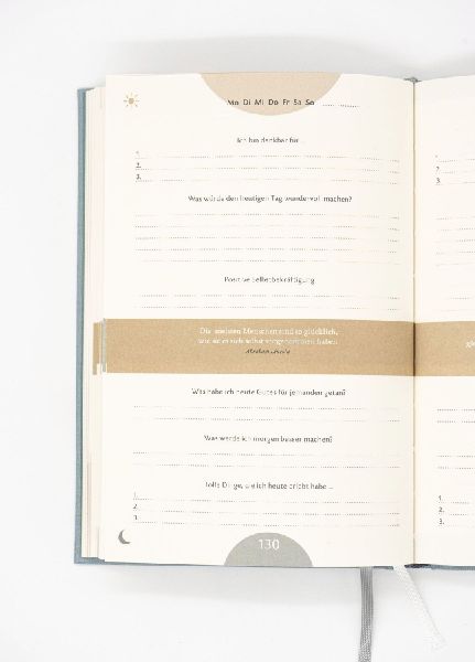 Produktbild: Das 6-Minuten-Tagebuch (orchidee)