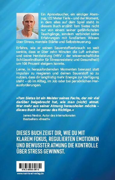 Produktbild: Deine Atmung ändert alles! - Spiegelbestseller von Tom Sietas, Atemtechniken gegen Stress, Resilienz & mentale Stärke aufbauen, Nervensystem regulieren, Fokus steigern, Leistungsfähigkeit im Alltag, Sport & Business verbessern