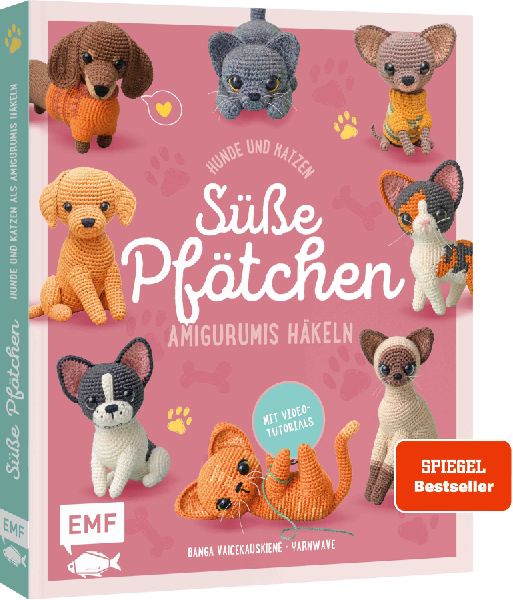 Produktbild: Süße Pfötchen - Hunde und Katzen als Amigurumis häkeln