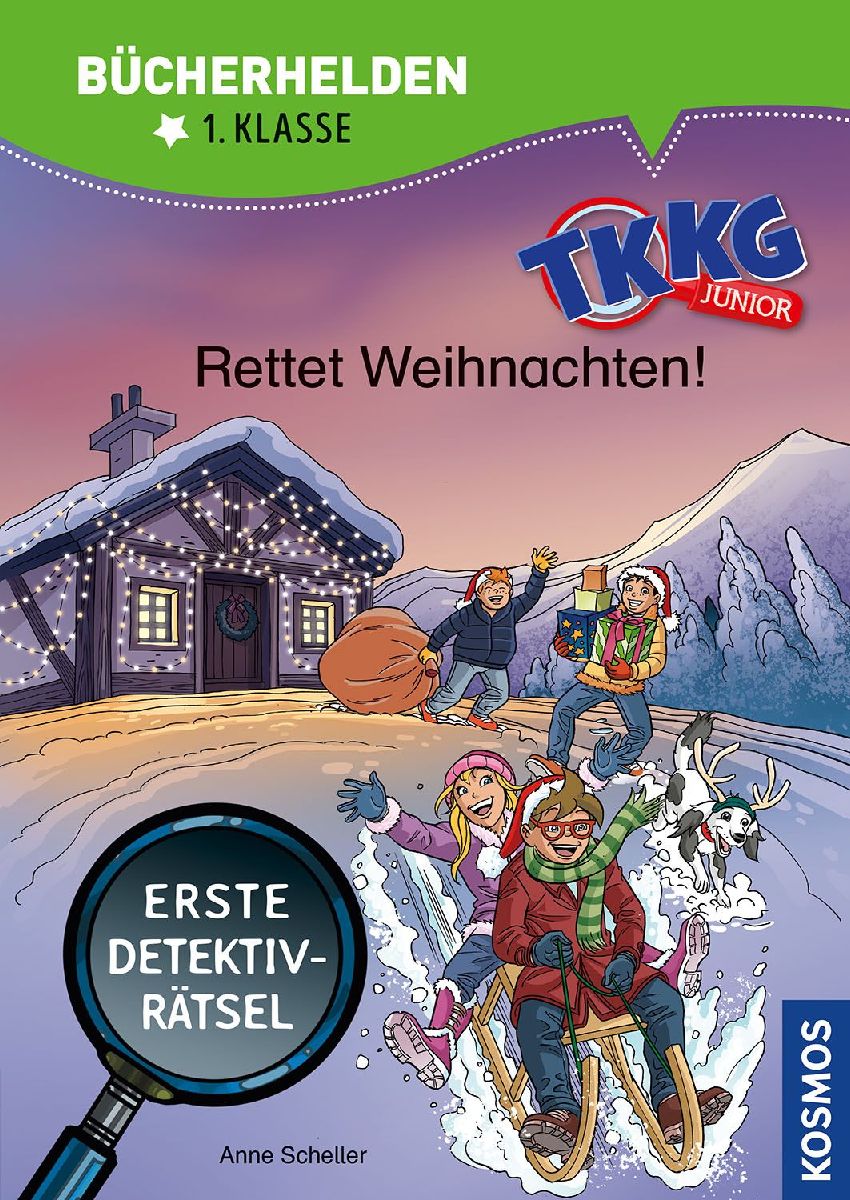 Produktbild: TKKG Junior, Bücherhelden 1. Klasse, Rettet Weihnachten!