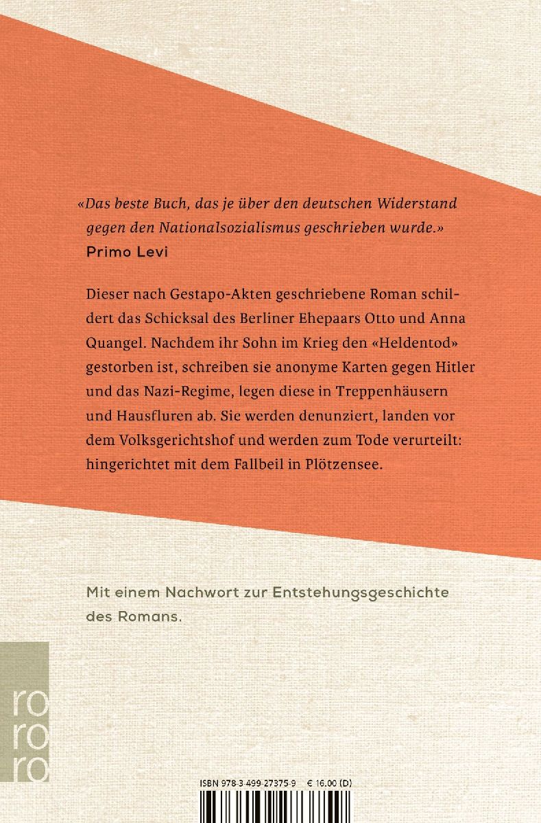 Produktbild: Jeder stirbt für sich allein
