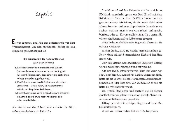 Produktbild: Ada und die Künstliche Blödheit - Ein Roboter auf der Flucht