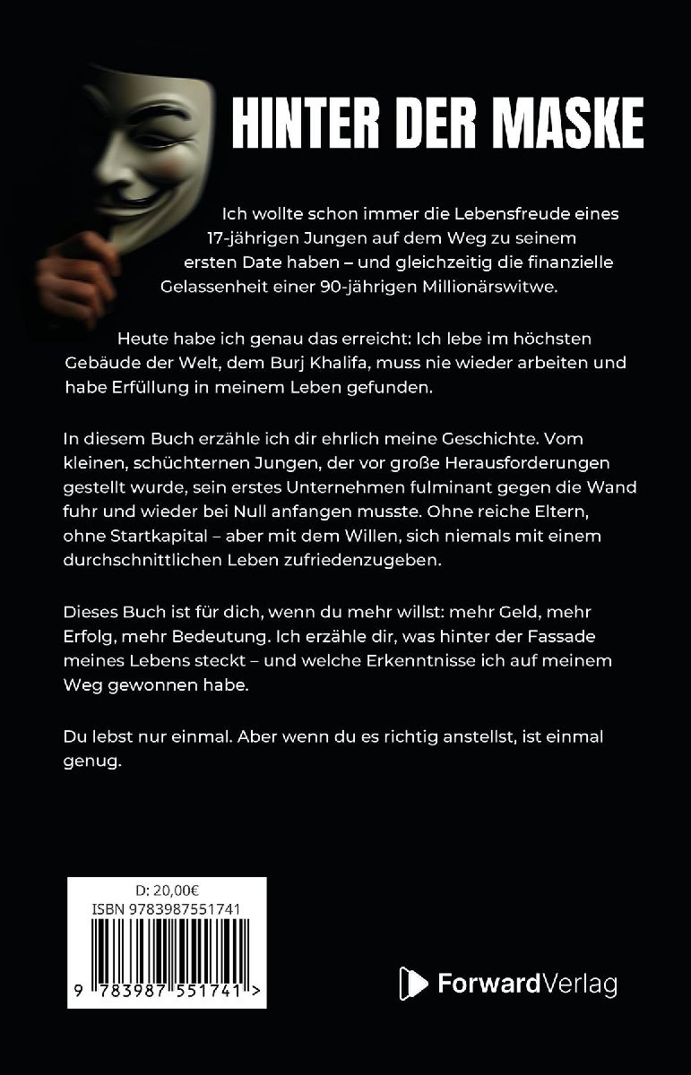Produktbild: Hinter der Maske