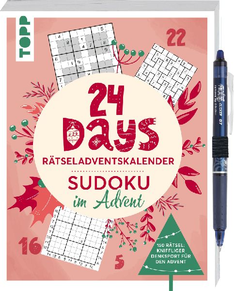Produktbild: 24 DAYS RÄTSELADVENTSKALENDER - Sudoku im Advent