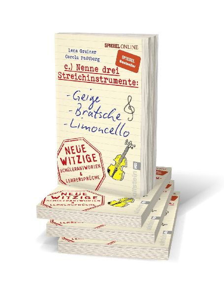 Produktbild: Nenne drei Streichinstrumente: Geige, Bratsche, Limoncello