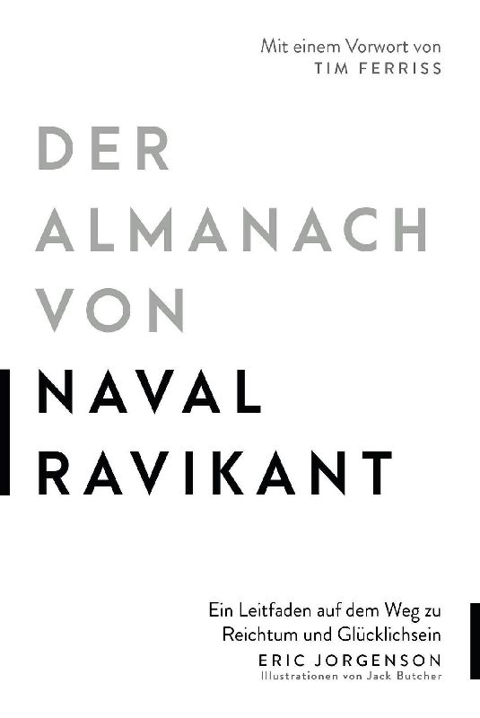 Produktbild: Der Almanach von Naval Ravikant