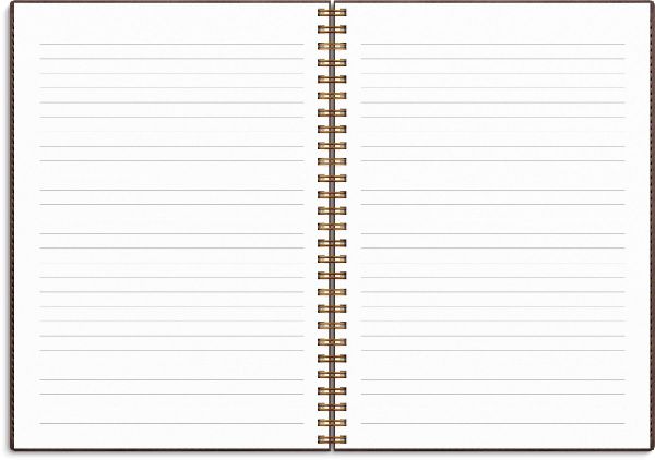 Produktbild: Burde Kalender 2026 Senator A5 Twist braun