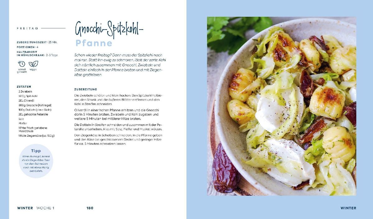 Produktbild: Stressfrei kochen mit Wochenplänen