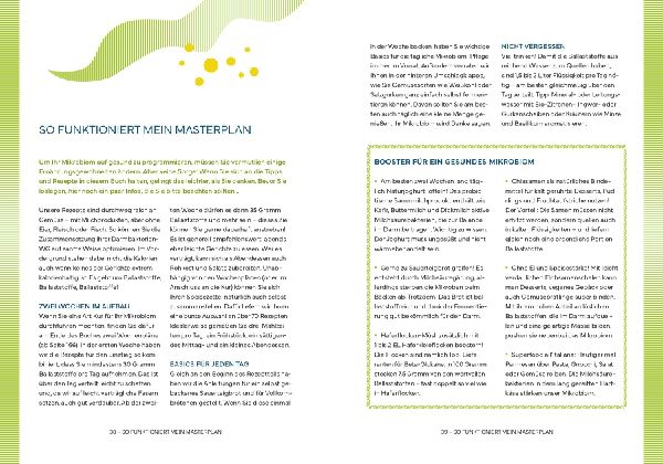 Produktbild: Mein Mikrobiom-Masterplan