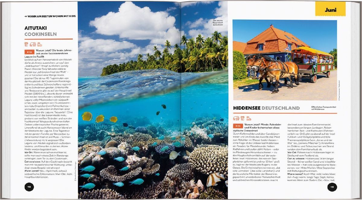 Produktbild: LONELY PLANET Bildband Wann am besten wohin mit Kids