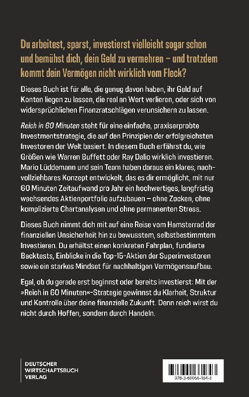 Produktbild: Reich in 60 Minuten
