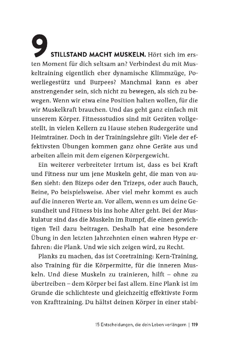 Produktbild: 15 Entscheidungen, die dein Leben verlängern
