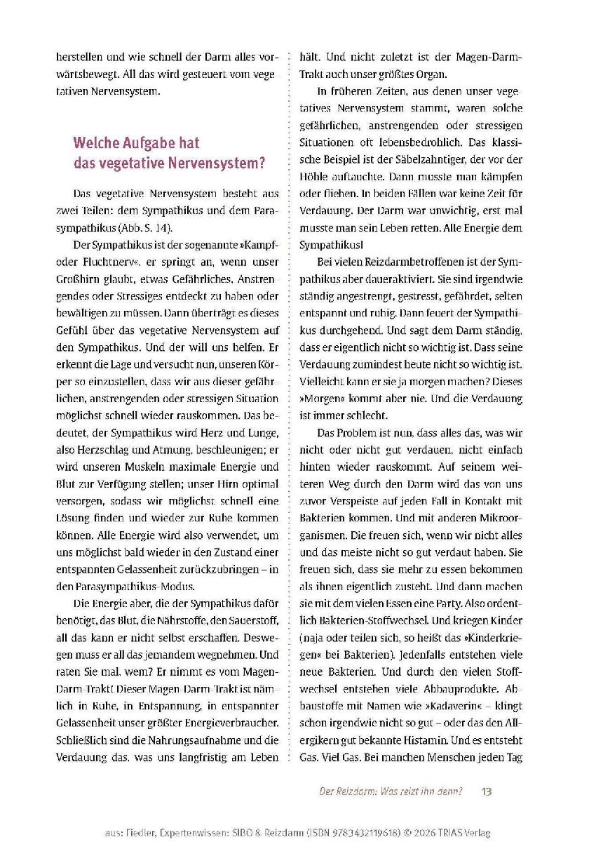 Produktbild: Expertenwissen: SIBO & Reizdarm