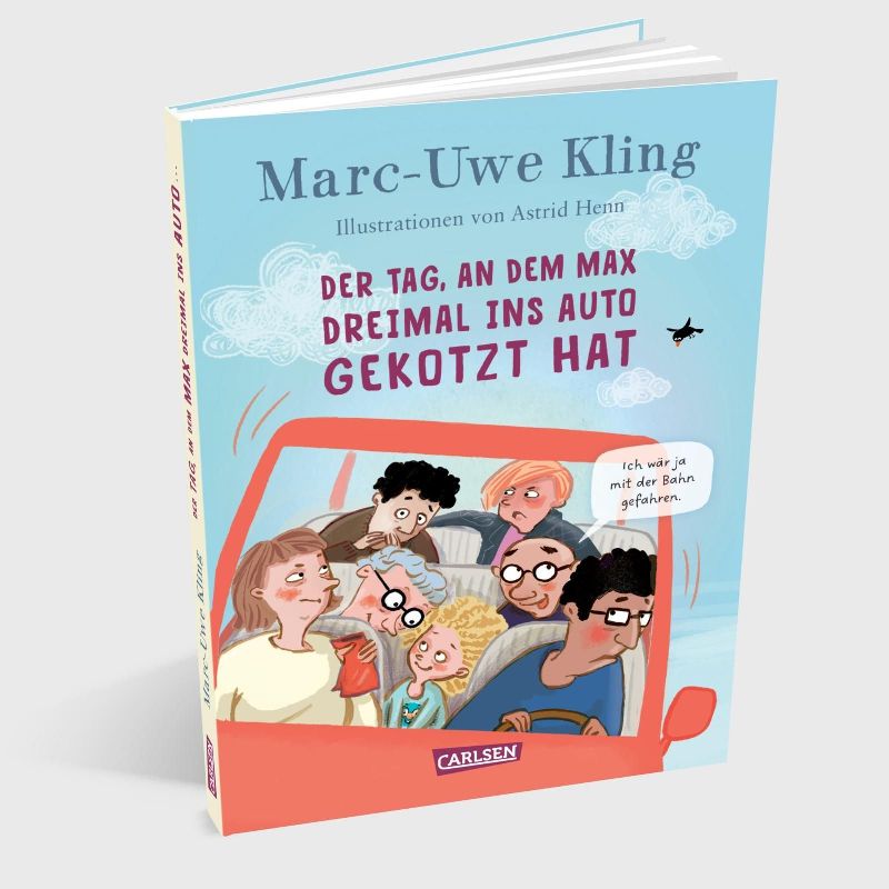 Produktbild: Der Tag, an dem Max dreimal ins Auto gekotzt hat