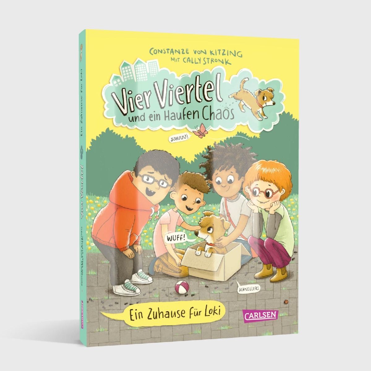 Produktbild: Vier Viertel und ein Haufen Chaos 1: Ein Zuhause für Loki