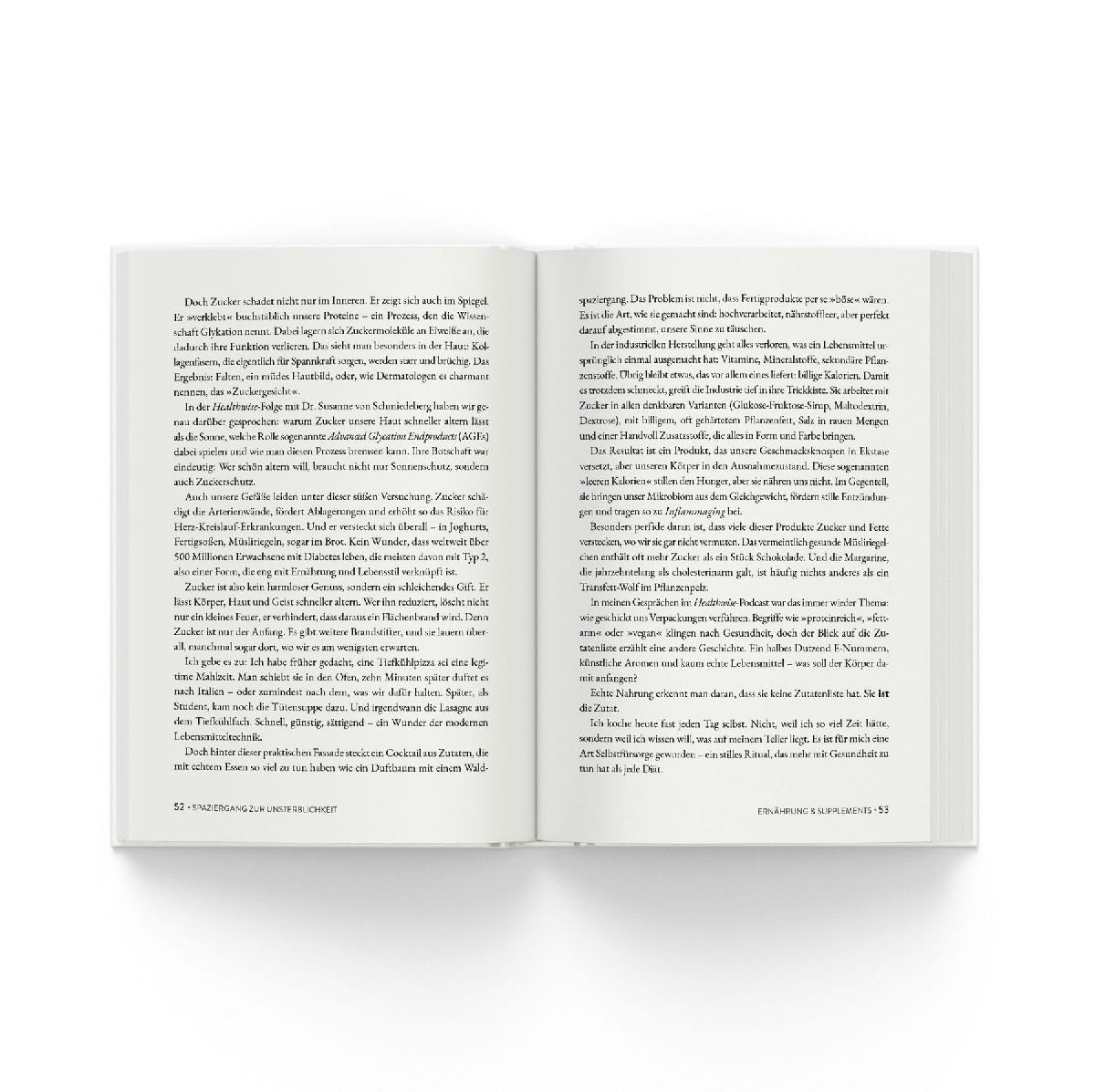 Produktbild: Spaziergang zur Unsterblichkeit - Mit kleinen Schritten länger besser leben, Longevity Ratgeber für mehr Healthspan statt Lifespan, gesunde Gewohnheiten zu Bewegung, Ernährung, Schlaf, Prävention & mentale Gesundheitit