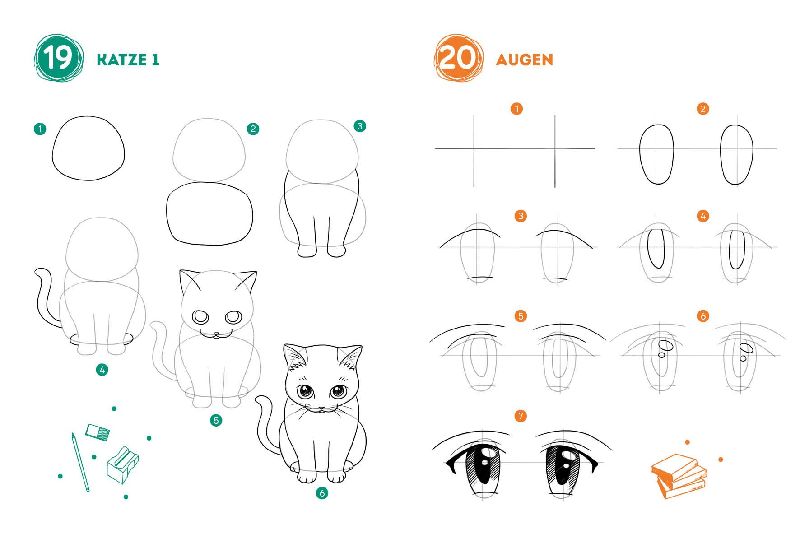 Produktbild: 300 Motive zeichnen - Manga