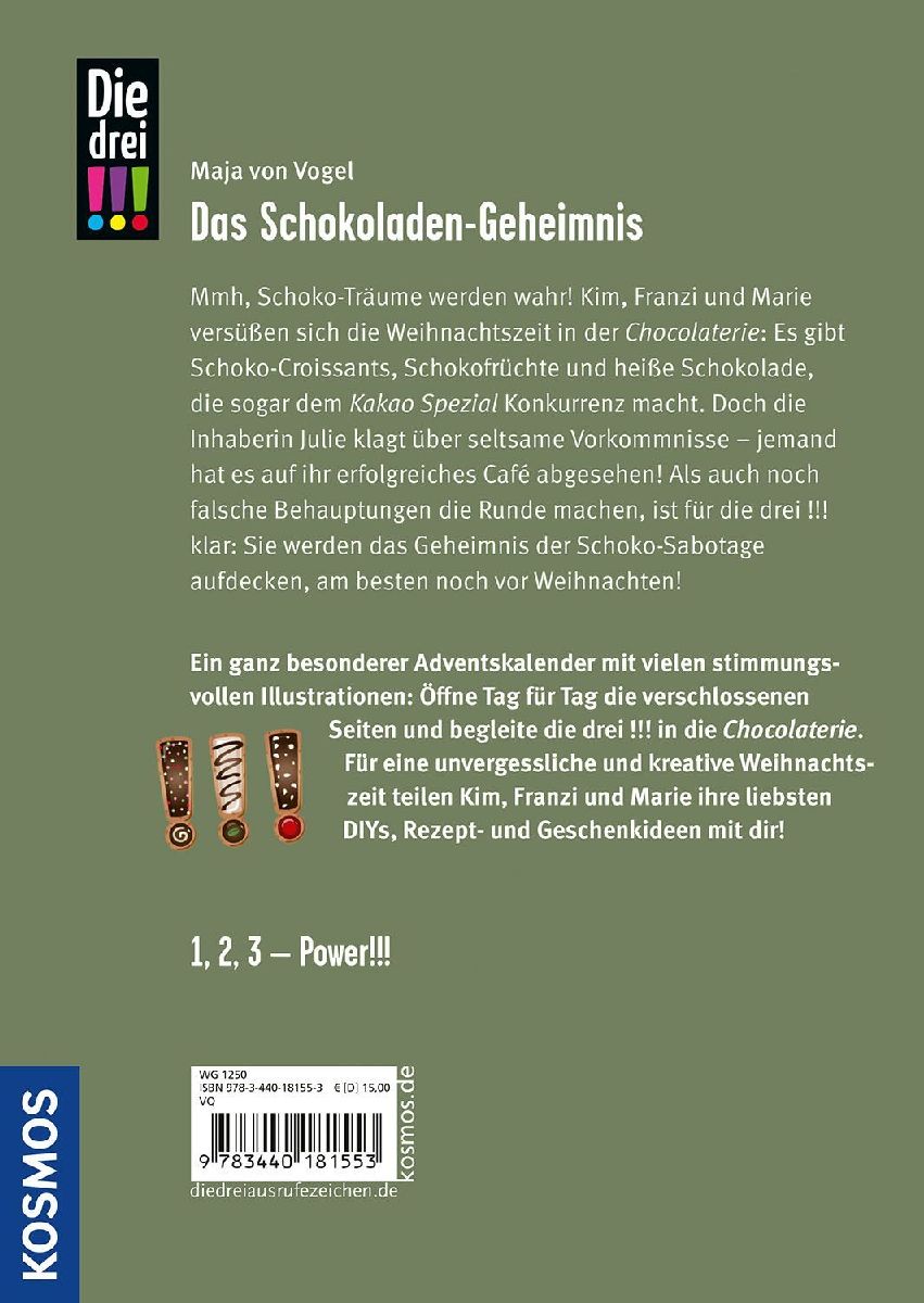 Produktbild: Die drei !!!, Das Schokoladen-Geheimnis