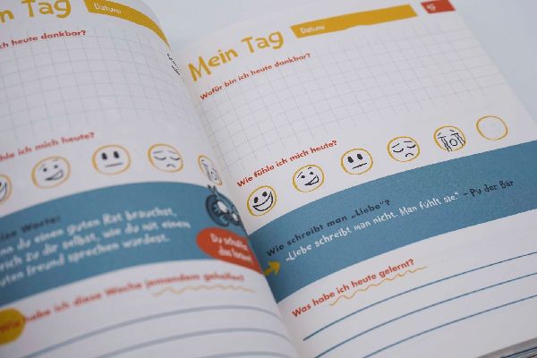 Produktbild: Das 6-Minuten-Tagebuch für Kinder (koralle)