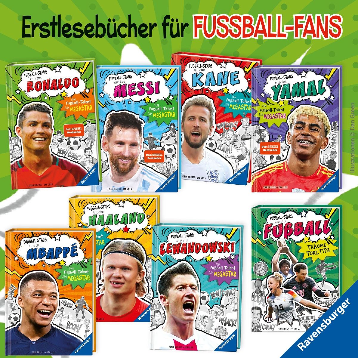 Produktbild: Fußball-Stars - Alles über Ronaldo. Vom Fußball-Talent zum Megastar