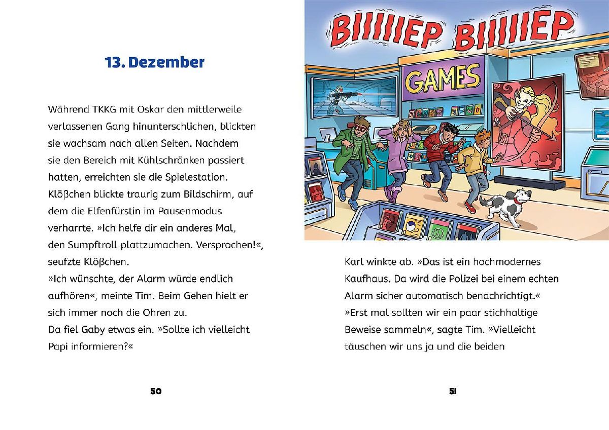 Produktbild: TKKG Junior, 8, Geschenke in Gefahr
